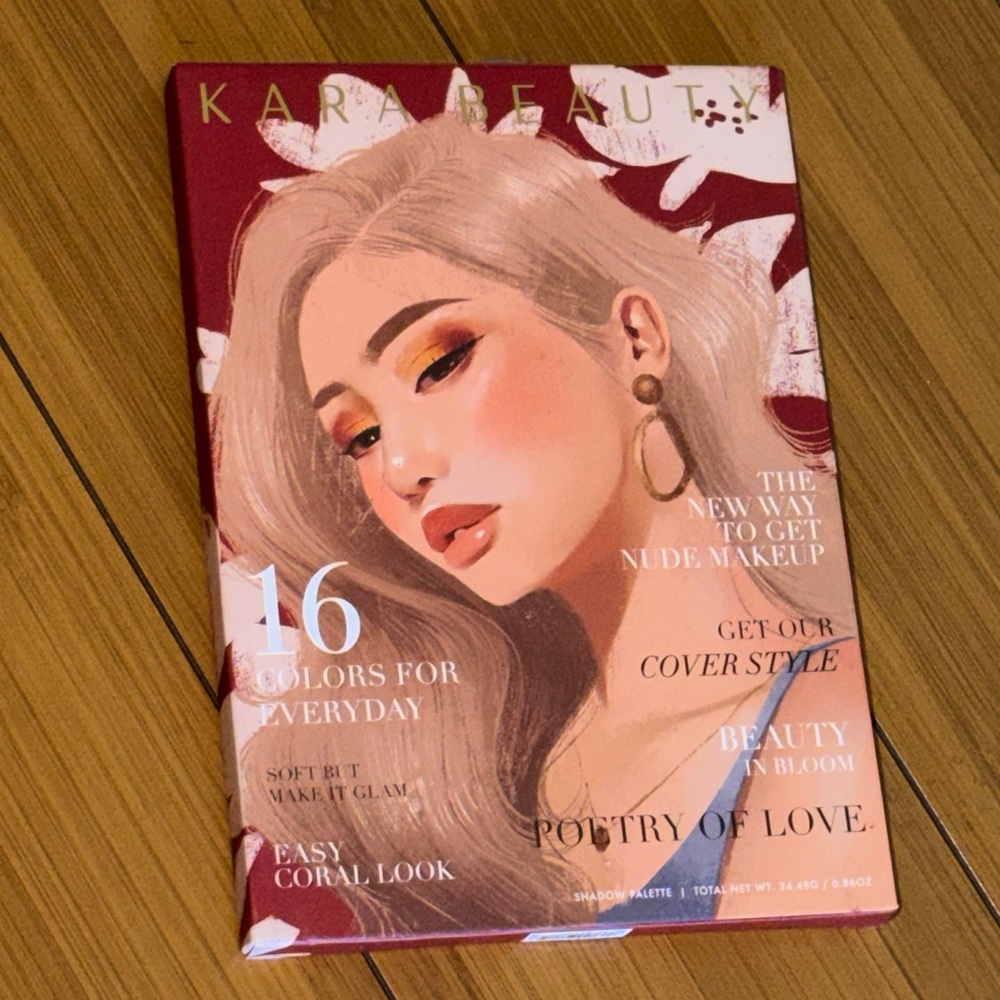 Poetry of Love face palette by Kara Beauty